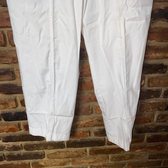 Vintage 80s Continuations White Pull-On Pants Women's Size 18 - Picture 3 of 6